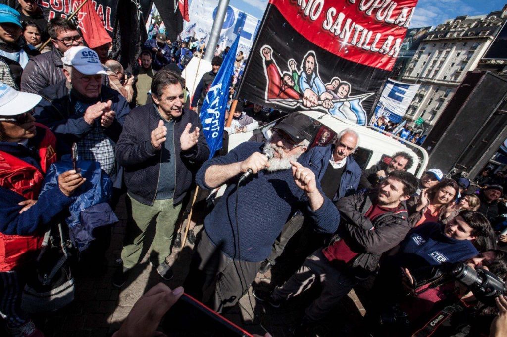 Movimientos populares anunciaron dos masivas movilizaciones