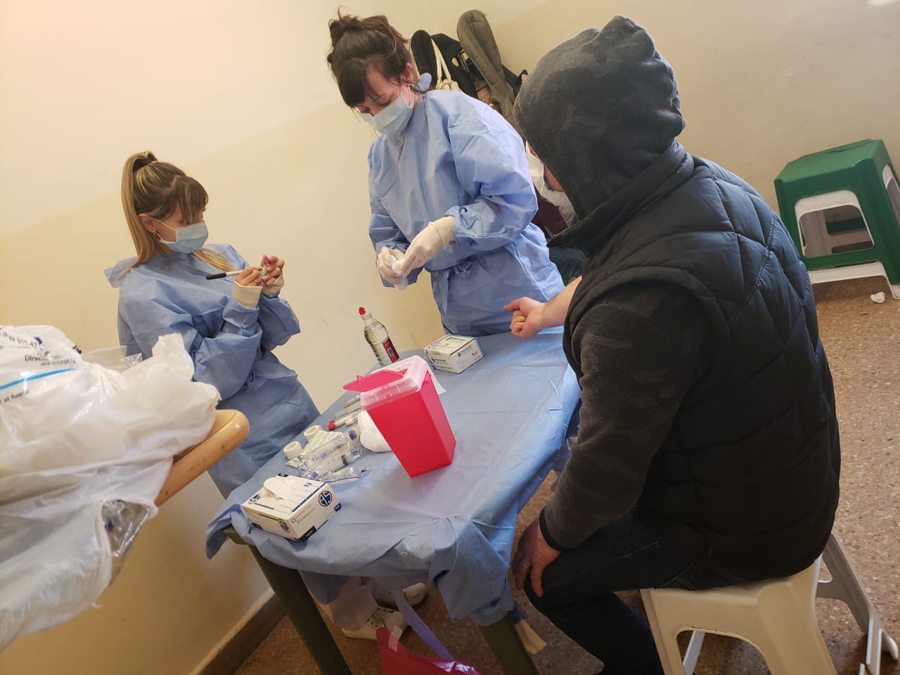 Salud desde la comunidad: movimientos populares garantizaron donación de plasma en Flores Sur