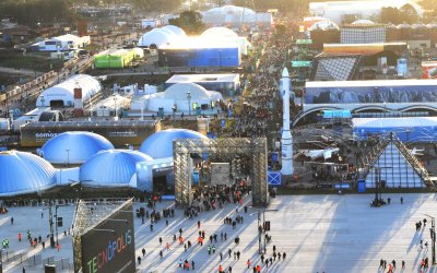 Se inaugura una gran Feria de la Economía Popular en Tecnópolis