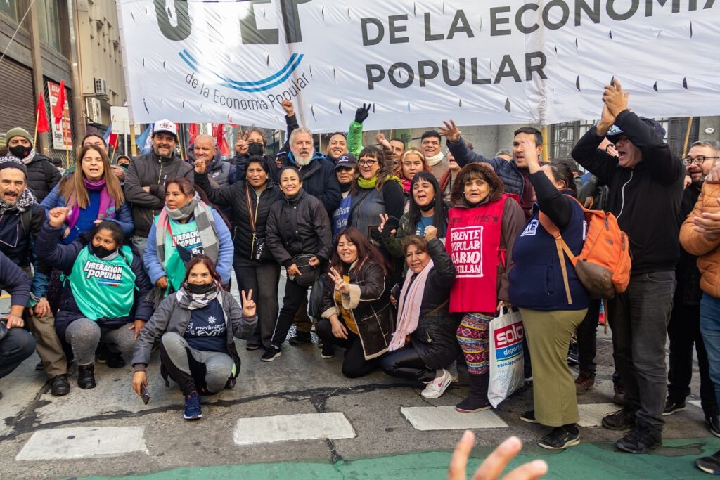 Marcha de la UTEP: "Hay que garantizar la comida a nuestro pueblo"