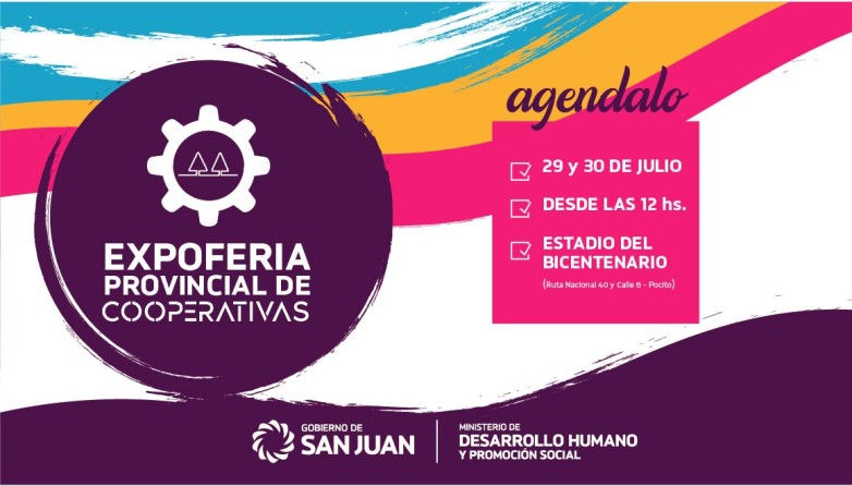 San Juan realizará la primera Expo Feria Provincial del Cooperativismo