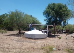 Cooperativa Selius construyó 84 cisternas para proveer de agua a parajes de La Rioja y Mendoza