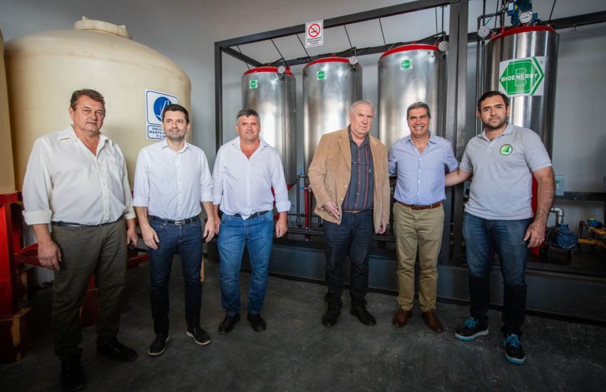 La cooperativa Saenz Peña inauguró su nueva planta de biodiesel