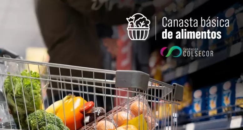 Canasta básica alimentaria: Colsecor registró 55,9% de aumento en lo que va de 2023