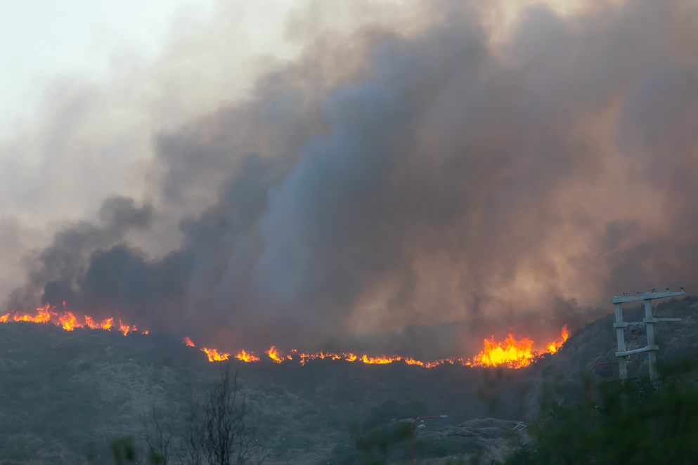 Incendios en Córdoba: "la situación sigue siendo de extremo riesgo", dijeron desde FACE