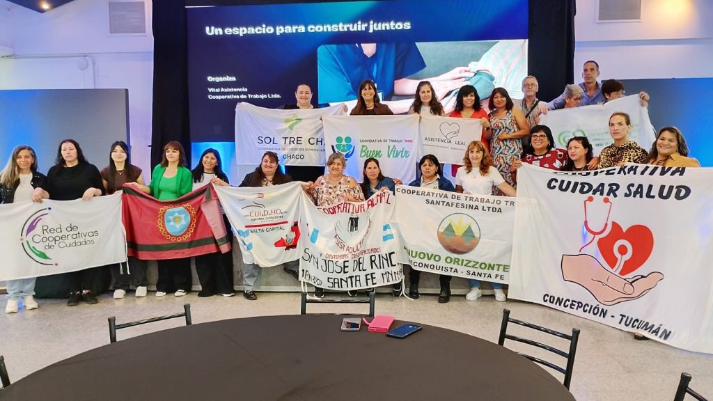 Santa Rosa fue sede del II Encuentro Nacional de Cooperativas de Cuidado con delegaciones de 14 provincias