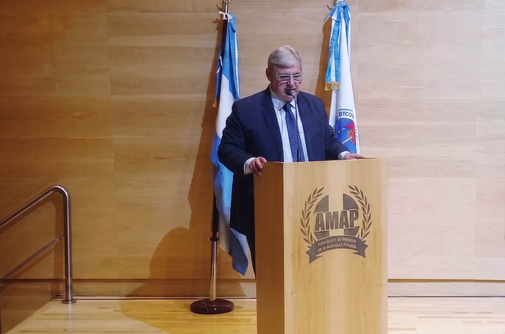 Alejandro Russo, Presidente de la Confederación Argentina de Mutualidades (CAM) en el Congreso General Ordinario 2026.