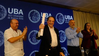 Carlos Heller en la Facultad de Ciencias Económicas de la UBA