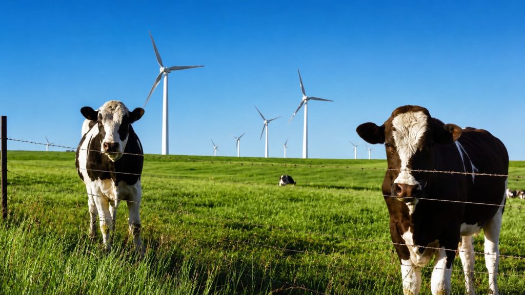 transición energía eólica en el campo de cooperativas eléctricas