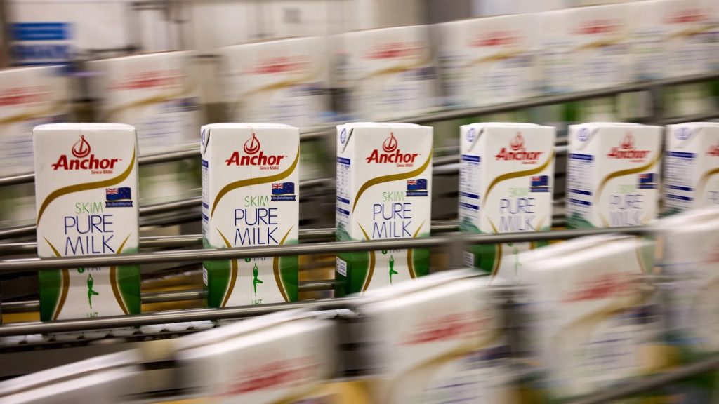 Fonterra. Anchor. Skim Pure Milk.
ph: Brendon O'Hagan/Bloomberg