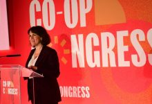 Rachel Blake en el Co-op Congress