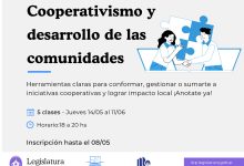curso sobre Cooperativismo y Desarrollo de las Comunidades