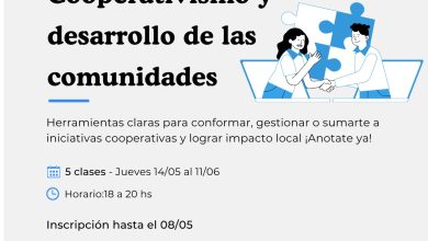 curso sobre Cooperativismo y Desarrollo de las Comunidades