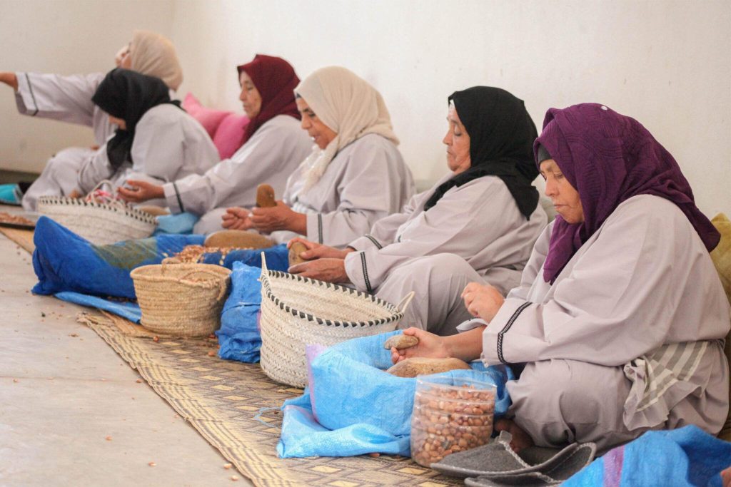 Argán mujeres cooperativistas