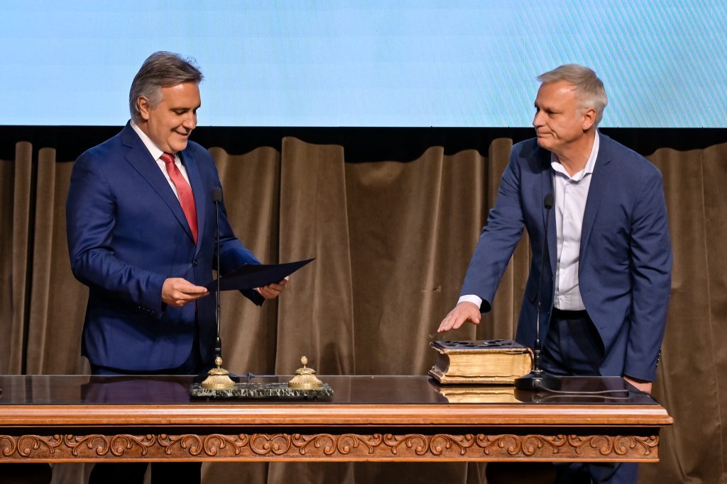 Gabriel Frizza asumió como ministro de Cooperativas y Mutuales de Córdoba