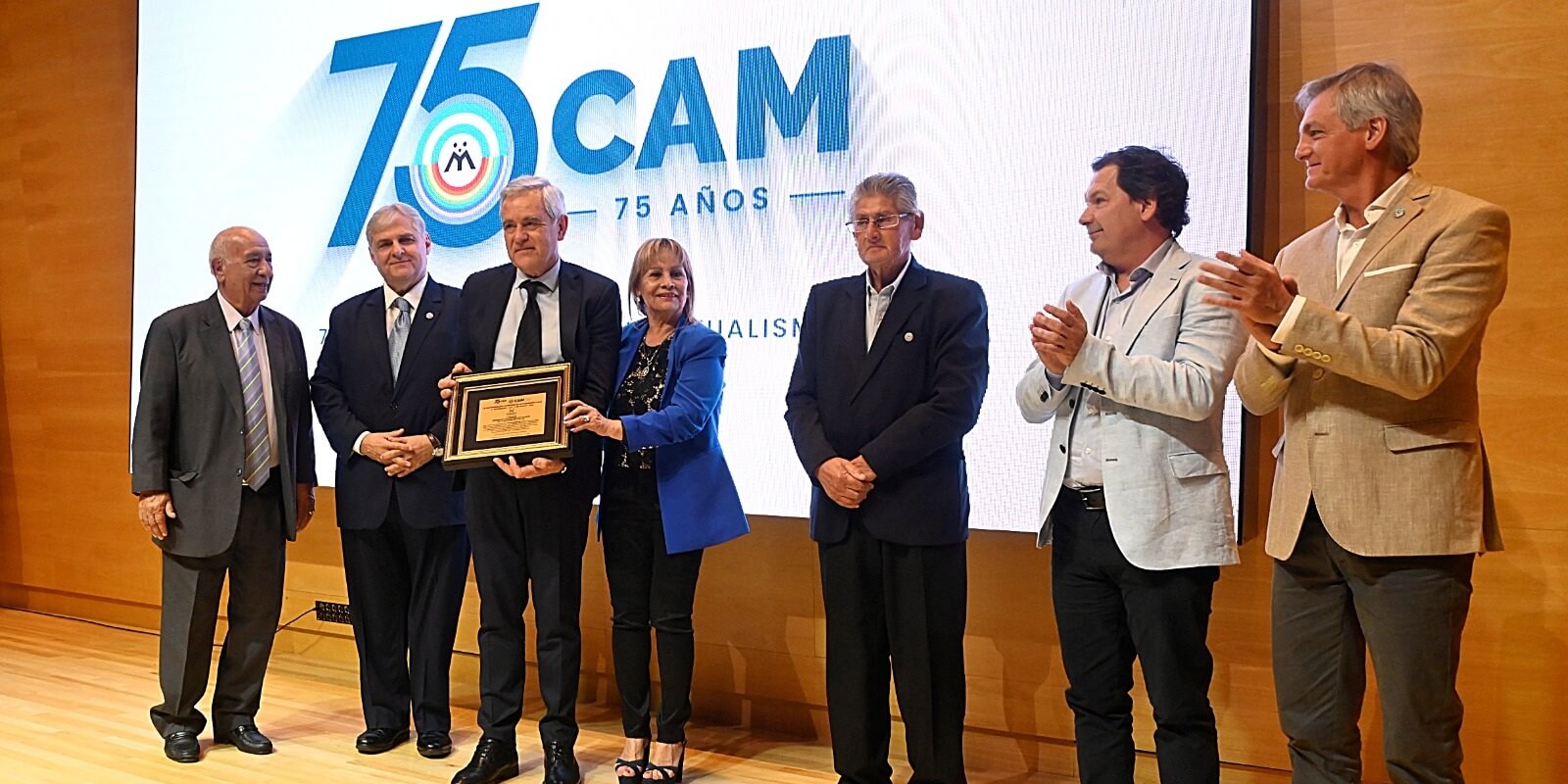 federaciones fundadoras de la CAM en sus 75 años.